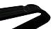 Jeronic Ultra Thin Non-Slip Velvet Clothes Hanger, Pack of 50, Black