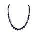 Stylish Silicone Teething Necklace for Mom - BPA Free. For chewing also used as a nursing necklace – provides soothing relief & acts as a sensory toy (giraffe, Nuby, & ring alternative) - Navy