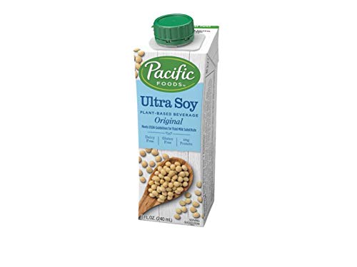 Pacific Foods Ultra Soy Plant-Based Beverage, 8oz, 24-pack