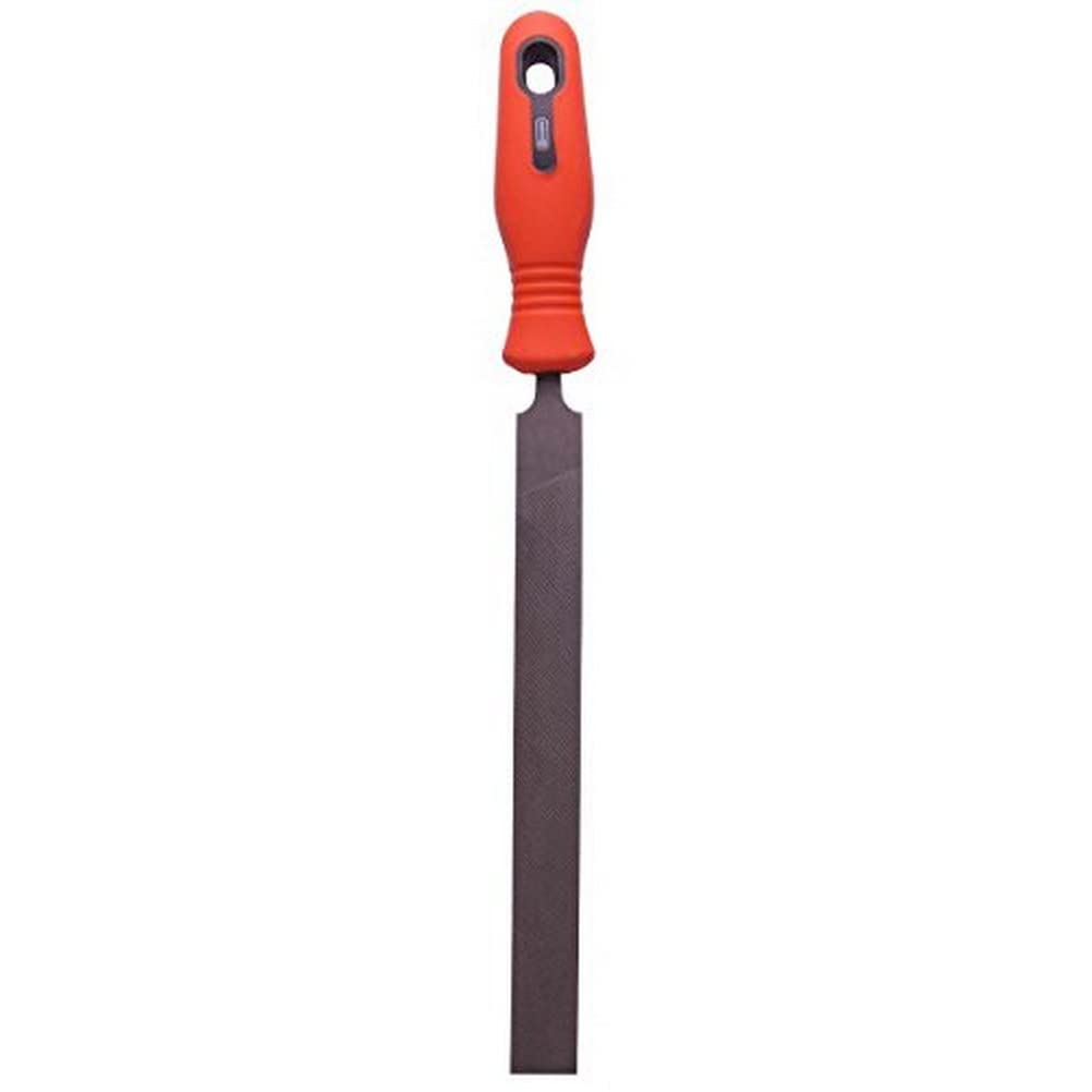 Connex COX965220 Cut 2 Flat File, Grey/Red, 200 mm