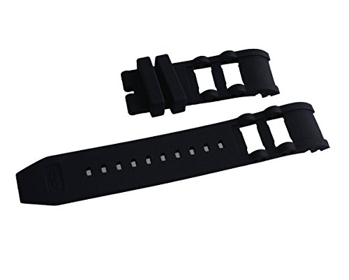 26mm Black Rubber Watch Band Strap For Invicta Russian Diver