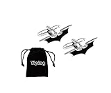 Yiping Stylish Keychain Cufflinks for Men Stylish Business Suit Cuffs Decoration Sleeve Button (Pack of 2)