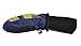 SnowStoppers Kid's Waterproof Stay On Winter Nylon Mittens Extra Small / 6-18 Months Navy Blue / Lime Green
