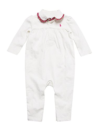 Ralph lauren infant girl coveralls, flower print ruffle…