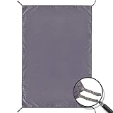 REDCAMP Waterproof Camping Tent Tarp - 55"x83", 4 in 1 Multifunctional Tent Footprint for Camping, Hiking and Survival Gear, Lightweight and Compact