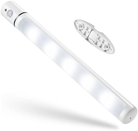 Alkbo night light motion sensor,motion sensing LED night light for closet, attics, hallway, washroom white