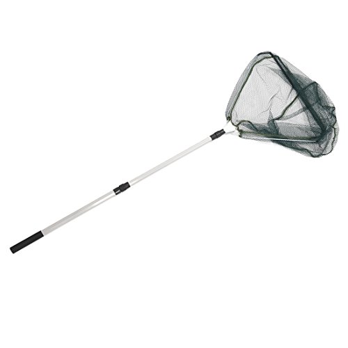 Fransande Angelkescher, dreieckig, faltbar, Aluminium, 3 Abschnitte, ausziehbarer Griff, Grün – Bild 6