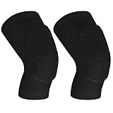 Cantop Knee Pads and Elbow Pads for 1 Pair Basketball Football Volleyball Leg Sleeve Kneepad Padded Support Knee Brace Shin Guards for Girls Boys Kids Men Women