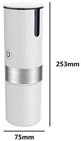 Chunjiao Kaffeemaschine Kaffeemaschine, 2 in 1 Kapsel Modern Mini Espresso Tragbare Kaffeemaschine, Tragbarer Tropf-Mini… – Bild 8
