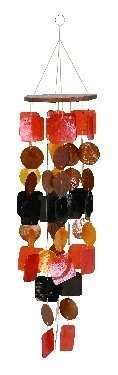 Capiz Shells colorful Tinted Wind Chime Windchime