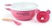 Baby Feeding Bowls with Spoon - With Pour in Hot water Funnel to Keep Food Warm by Mozzbi