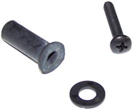 Bike Boltz Harley Road Glide Upgraded Windscreen Bolt Kit - Includes All Hardware for Windscreen Installation Multiple Colors and Quantities Available (4 Sets, Black Stainless Steel)