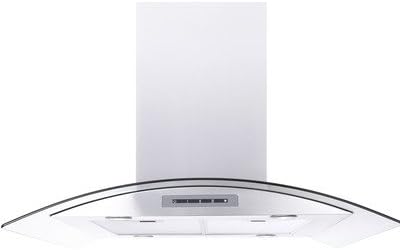 WS-68N Series 35.25" 550 CFM Ductless Island Range Hood