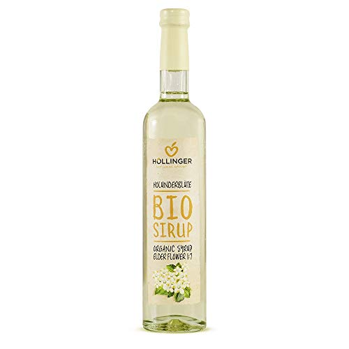 Höllinger Bio Holunderblütensirup, 0.5L Glas