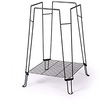Prevue Pet Products BPV871 Clean Life Metal/Plastic Bird Cage Stand, 28-Inch, Black