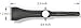Rennsteig Short High Performance Wide Chisel for SDS Plus® - Made in Germany