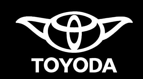 Sponsored Ad - Toyoda | Decal Vinyl Sticker | Cars Trucks Vans Walls Laptop | White | 5.5 x 2.9 in | LLI1112