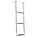 DasMarine 3 Step Ladder 316 Stainless Steel Telescoping Ladder, 900 Pound Capacity for Marine Yacht/Swimming Pool with Retaining Strap (3 Step Ladder)