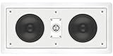 Leviton AEI55 Architectural Edition Powered By JBL Dual 5-Inch Woofer Two-Way In-Wall Center Channel Loudspeaker
