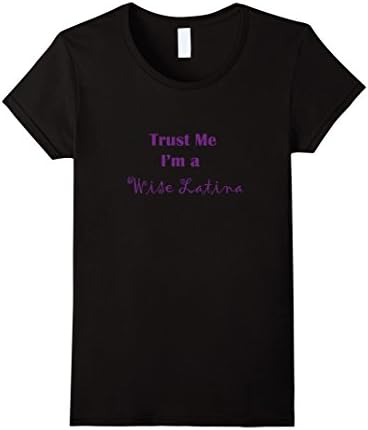 Women's Wise Latina TShirt Medium Black