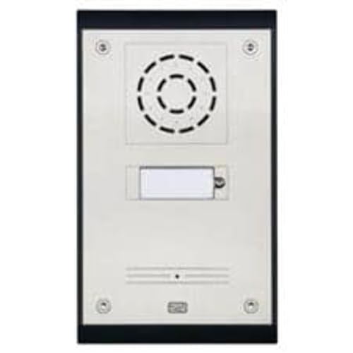 2 N Institut 9153101 TĂĽrkommunikations-porte-telefonillo (115 x 39 x 193 mm schwarz silber)