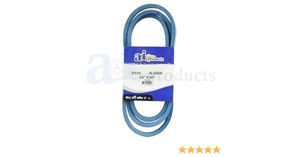 dixie chopper 60 inch deck belt size