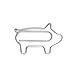 Midori D-Clips Pig (43149006)