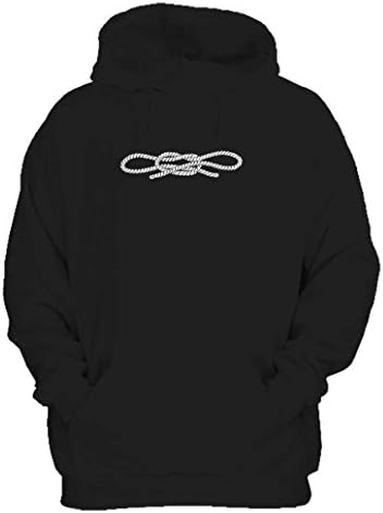 Narcos Pablo Escobar Handcuff Knot Rope Hoodie Large Black
