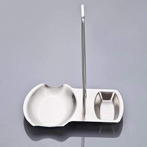 JISETY Stainless Steel Pan Pot Rack Cover Lid Rest Stand Spoon Sponge Holder Shelf Kitchen Cooking Accessories Storage