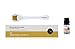 Microneedle Roller for Face (540 Titanium Micro Needles, 0.25mm) Set w/Hyaluronic Acid Serum (10ml) - Derma Needle Skin Device for Scars, Acne Pigmentation, Collagen Production, Anti-Aging Skincare
