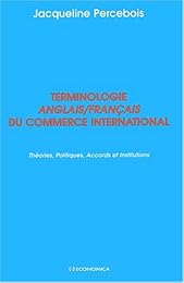 Terminologie anglais-français du commerce international