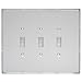 GlassAlike® Triple Switch Acrylic Mirror Plate