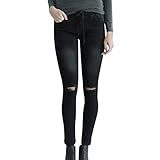 Drawstring Plus Cropped Jeans Women Autumn Elastic Plus Loose Denim Tousers