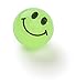 Let Them Glow! 27 MM Glow In The Dark Smile Smiley Face Balls Bulk Pack of 50 High Bounce Super Bouncing Balls Great for Stocking Stuffers, Birthday Parties, Party Favors, Party Supplies, Award Boxes.