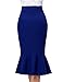 Kate Kasin Womens Wear to Work Stretchy Pencil Skirts