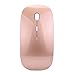 Cywulin Rechargeable Slim Silent Mouse Wireless Mouse Gaming Mouse for PC Laptop Games GD for Desktop, Laptop, PC, Pro Noteboook, (Rose Gold)thumb 1