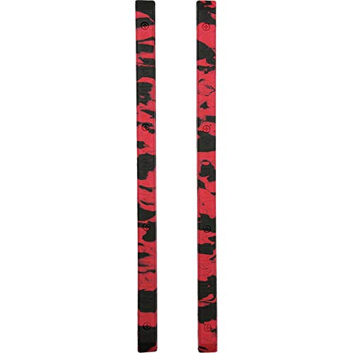 Crab Grab Skate Rails Traction Pad Red/Black Swirl, One Size