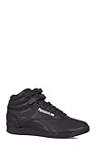 Reebok Classic Freestyle Hi Womens - Black 8.5