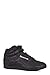 Reebok Women's Freestyle Hi Walking Shoe, Black, 8.5 M US