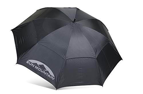 Sun Mountain 62" Manual Umbrella Black 62"
