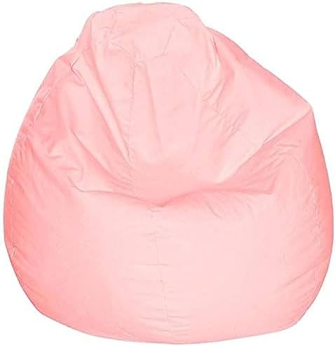 COMFY FAUX LEATHER LARGE BEAN BAG- PASTEL PINK price in UAE