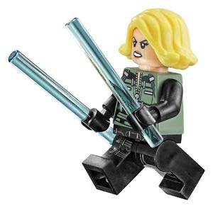 LEGO Superheroes Black Widow Minifigure - sh494 (Bagged)