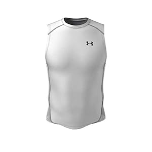 Under Armour Ua Hg Armour Comp Sl heren Ademende tanktop, comfortabel functioneel shirt