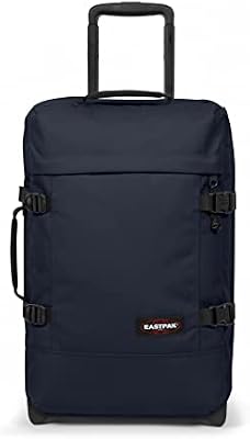 Tranverz S Valise Cabine 42L (51 x 32,5 x 24 cm), bagage à main à roulettes, léger et résistant, double compartiment, poignée télescopique & serrure TSA - ULTRA MARINE