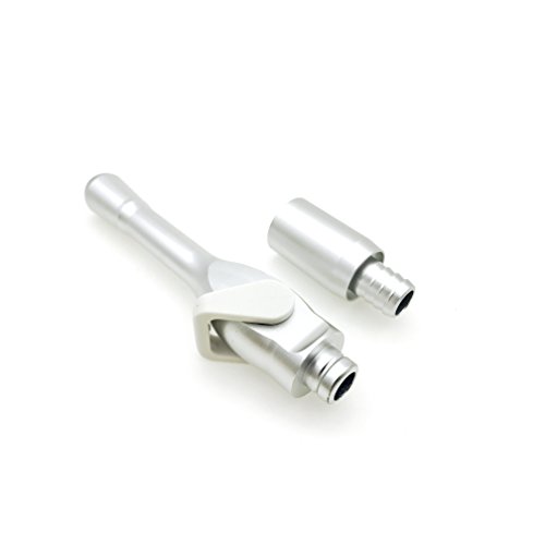 Aluminum Strong Suction Head Weak Suction Head Long Type for Dental Chair by NSKR HPS (1 Pair)