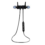 Merkaba First Bluetooth Headphone Earbuds with case, Noise Cancelling Volume Control Microphone 4.2 CSR chip Deep Bass Sound, in-Ear Sports Waterproof no Tangle Magnetic Head, Wireless