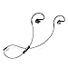 Parasom P8 Sweatproof Bluetooth Earphones Headphones Headsets V4.1 W/ microphone Sports/running & Gym/exercise for Iphone 6 5s 5c 4s, Ipad New Ipad, Android, Samsung Galaxy, Smart Phones (black)