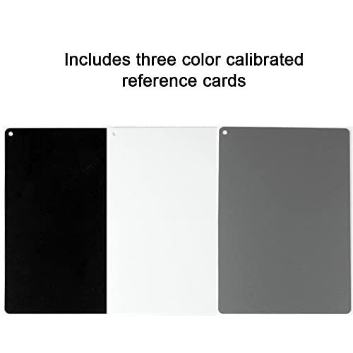 Camera Accessories White Black 18% Gray Color Balance Cards