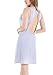 Yulee Women's Sexy Sleeveless Nightgown Solid Color Sleepshirt Sleepwear S-XXL