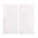 Self Adhesive Pockets with Labels Blank Cards (3 x 5.9 in, 24 Pieces)